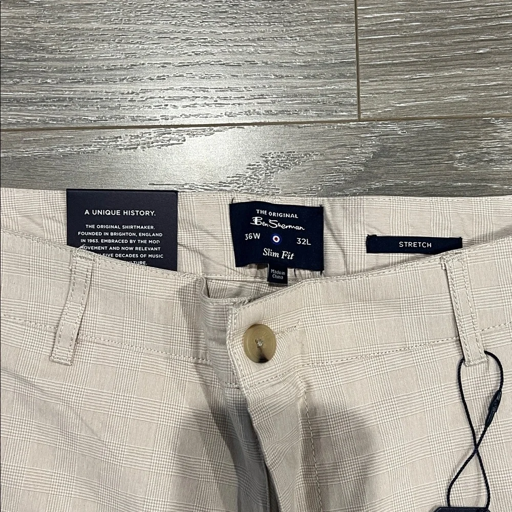 Ben Sherman Light Khaki Chinos